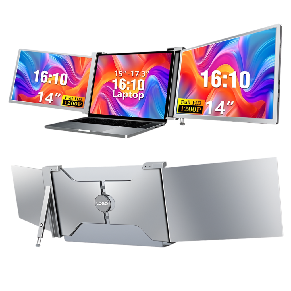 Renab Portable Monitor Tri-Screen
